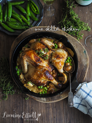 One Skillet Chicken