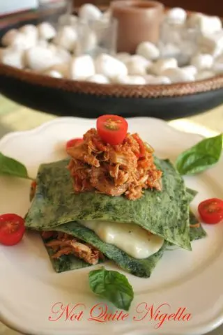 Open Lasagne with Rabbit Ragù- Daring Bakers March 2009 challenge