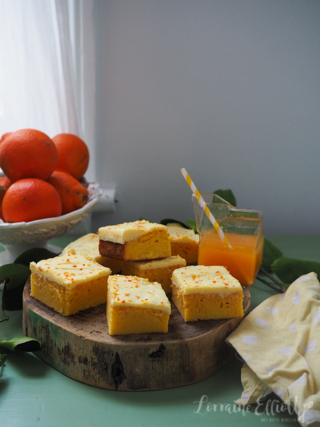 Orange White Chocolate Bars