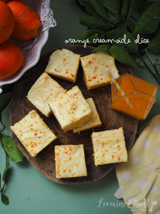 Orange White Chocolate Bars