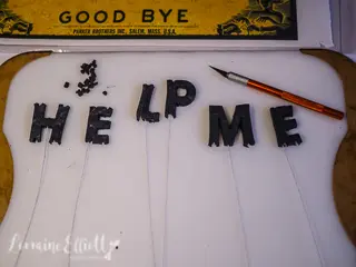 Ouija Board Cake