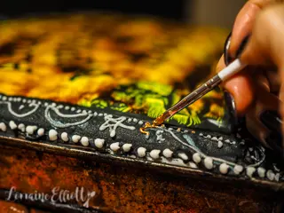 Ouija Board Cake