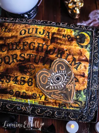Ouija Board Cake