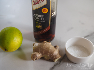 Oysters with Ginger & Lime Dressing