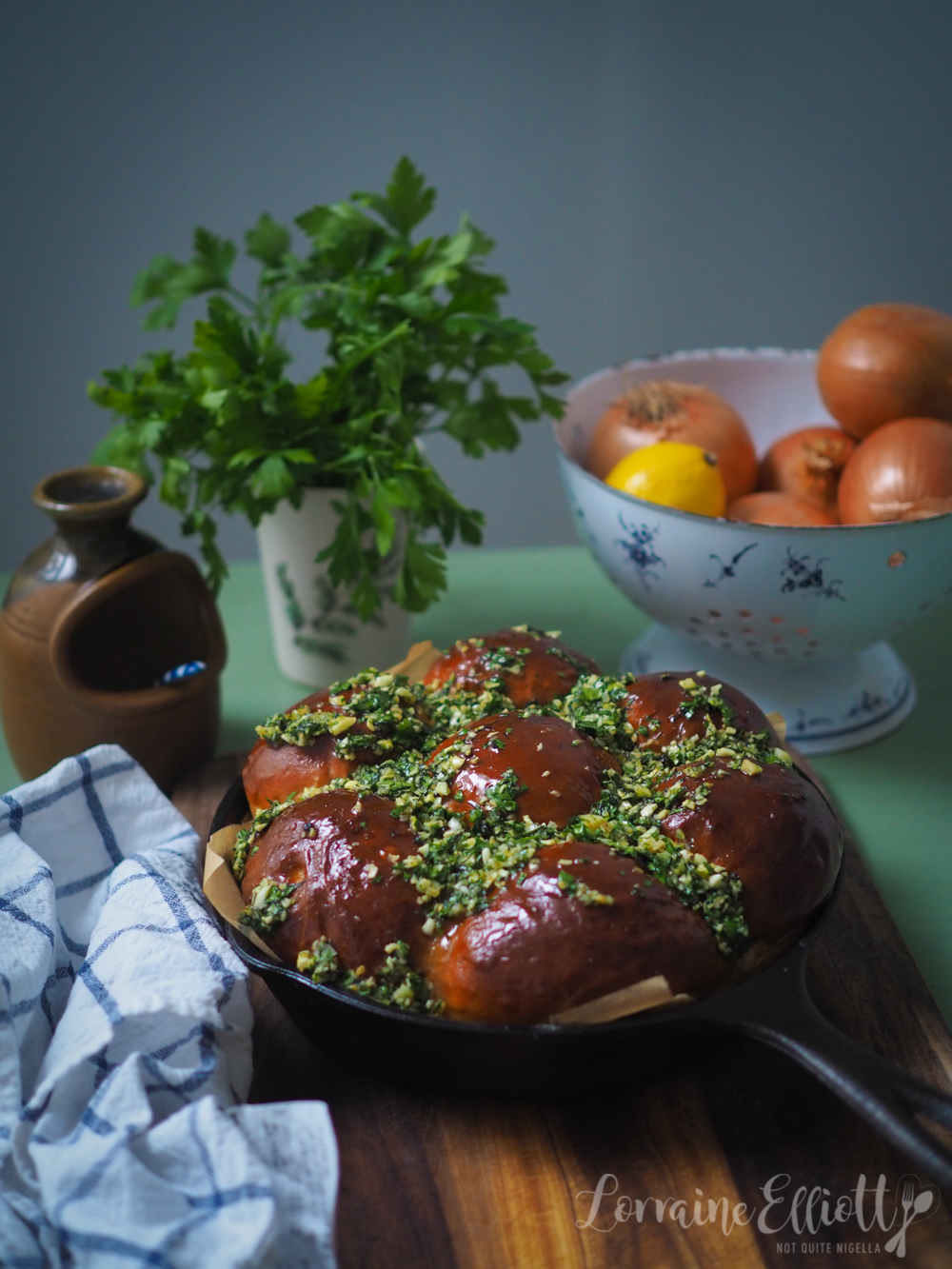 Pampushky Ukrainian Garlic Bread @ Not Quite Nigella