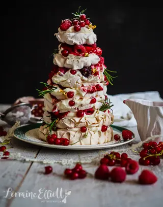 Christmas Tree Pavlova
