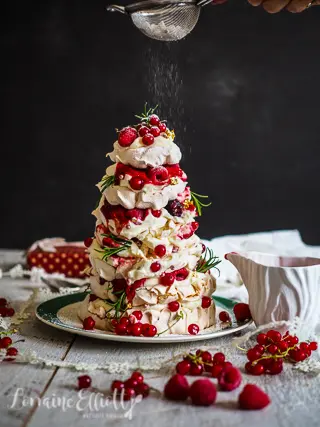 Christmas Tree Pavlova
