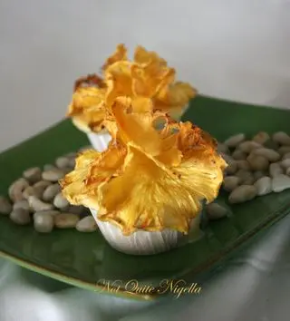 Pineapple Hibiscus cupcakes