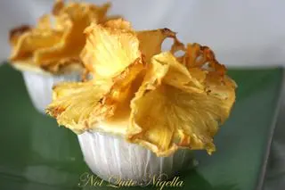 Pineapple Hibiscus cupcakes