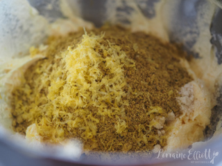 Pistachio Lemon Syrup Cake