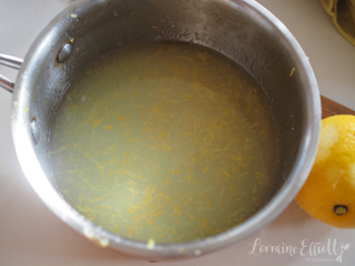 Pistachio Lemon Syrup Cake