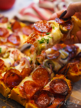 Pizza Garlic Bread
