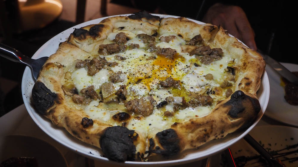 Japanese Style Neapolitan Pizza at Pizza Studio Tamaki, Sydney
