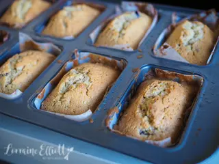 Little Plum & Hazelnut Butter Cakes