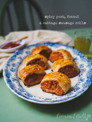 Pork, Fennel & Cabbage Sausage Rolls