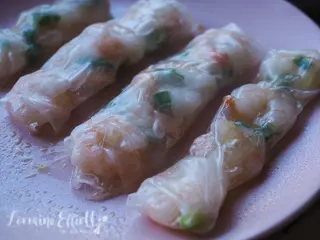 Dim Sum Chee Cheong Fun Prawn Roll Hack