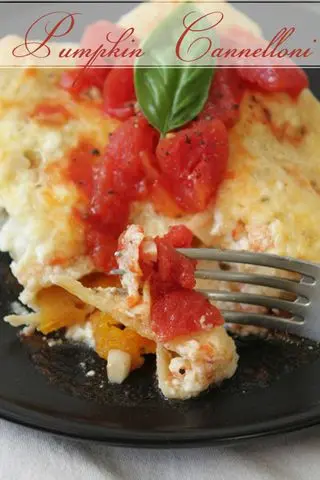 Pumpkin Cannelloni and Bill Granger's Feed Me Now