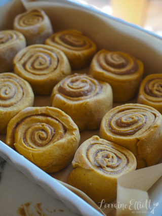Pumpkin Cinnamon Rolls
