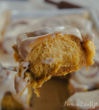 Pumpkin Cinnamon Rolls