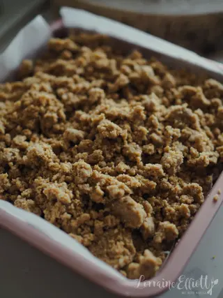 Pumpkin New York Crumb Cake