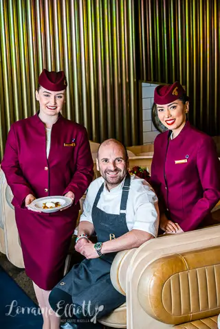 Qatar Airways George Calombaris new menu