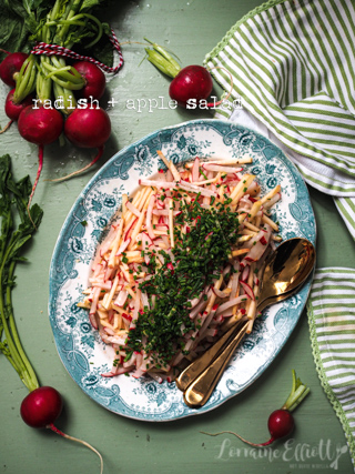 Radish & Apple Salad