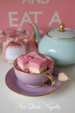 raspberry coconut ice