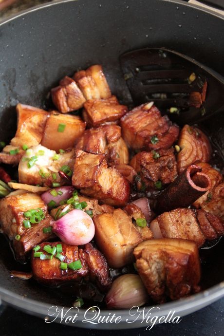 Red Cooked Pork Belly @ Not Quite Nigella