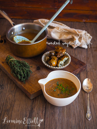 Roasted Vegetable Soup