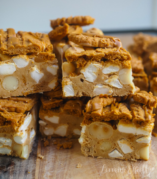 Biscoff Rocky Road