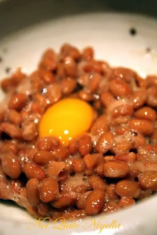 Sakata Udon Yurakucho Tokyo Natto