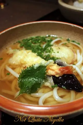 Sakata Udon Yurakucho Tokyo tempura udon