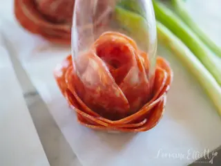 Salami Rose Charcuterie Platter