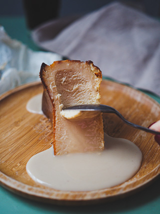 San Sebastian Cheesecake (Vietnamese Coffee Version)