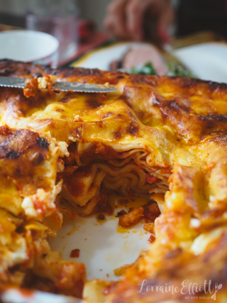 Spicy Prawn Seafood Lasagne