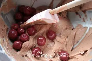 black forest cheesecake