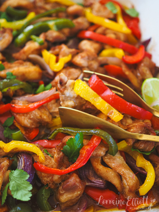Sheet Pan Chicken Fajita Recipe