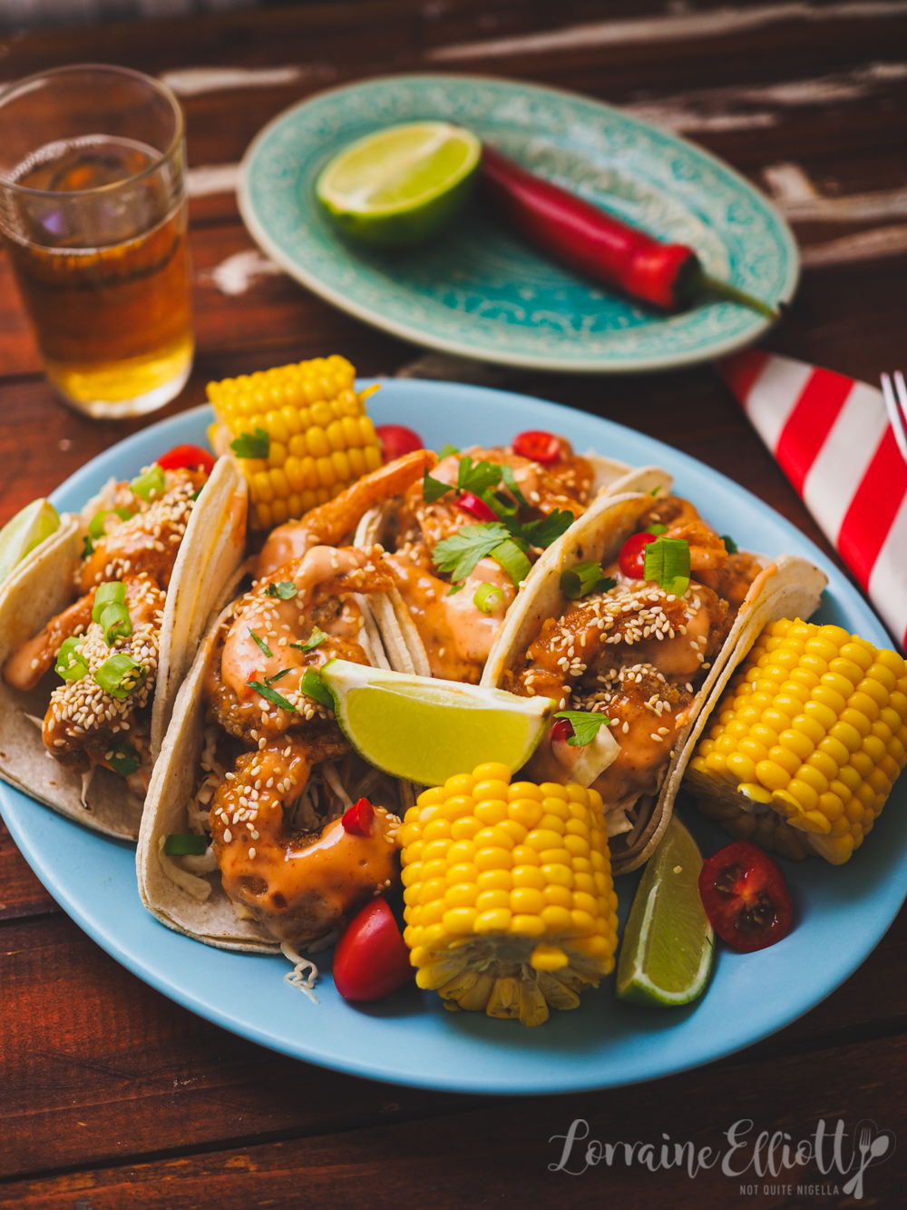 Shrimp Prawn Tacos Bang Bang Sauce