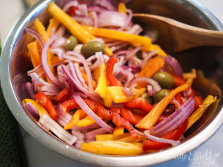 Sicilian Italian Sweet and Sour Chicken