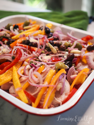 Sicilian Italian Sweet and Sour Chicken