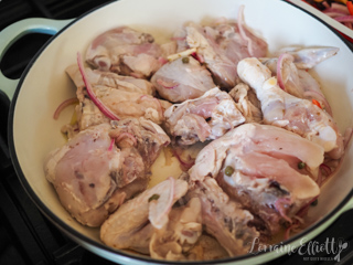 Sicilian Italian Sweet and Sour Chicken