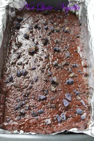 Simple Chocolate & Violet Fudge