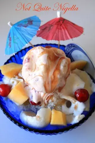 snow sundae dessert 2