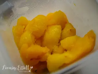 Peach Sorbet Iced Tea