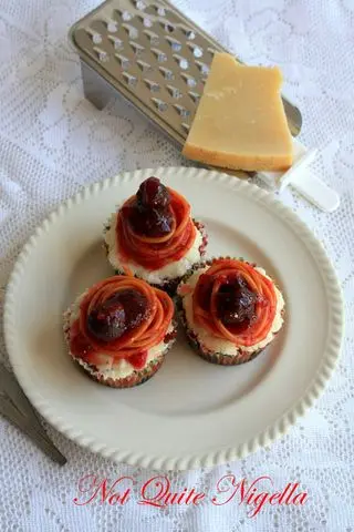 spaghetti meatball cupcakes 3