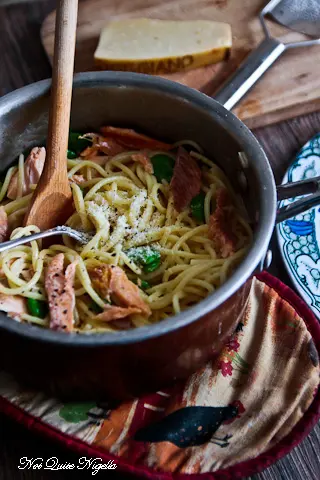 Spaghetti Smoked Trout
