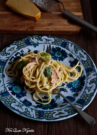 Spaghetti Smoked Trout