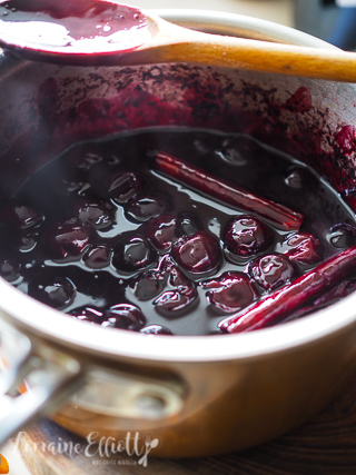 Balsamic Spiced Cherries