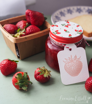 Strawberry Jam Preserves recipe