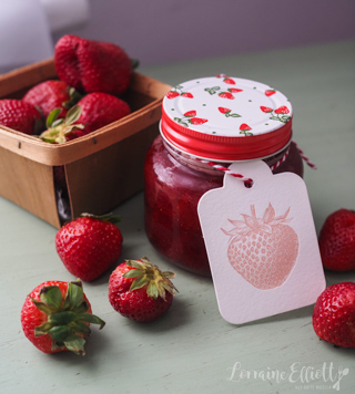 Strawberry Jam Preserves recipe